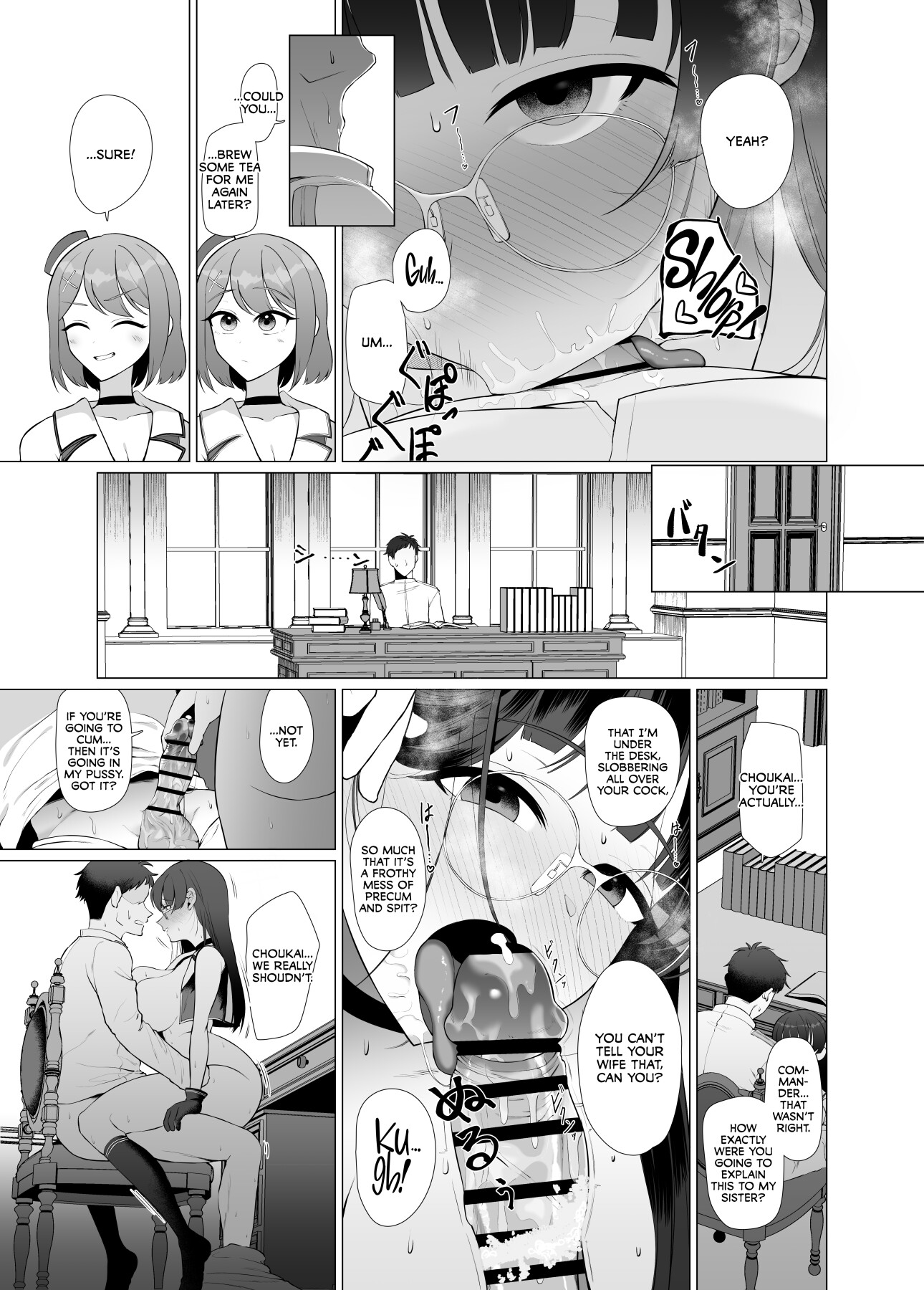 Hentai Manga Comic-The Day I Broke - The Story of Chokai's Secret Cheating with the Admiral Until She Gets Pregnant-Read-12